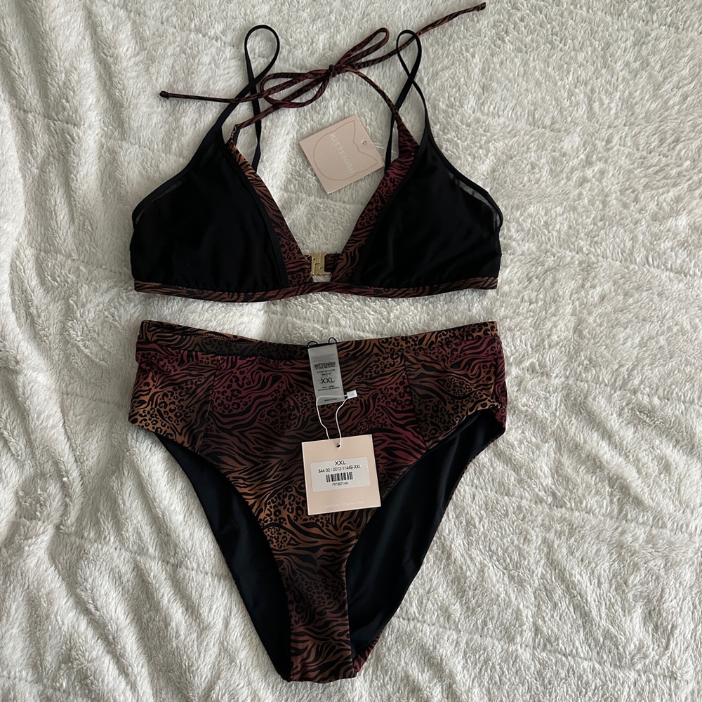 Kittenish bikini NWT size XXL plus size